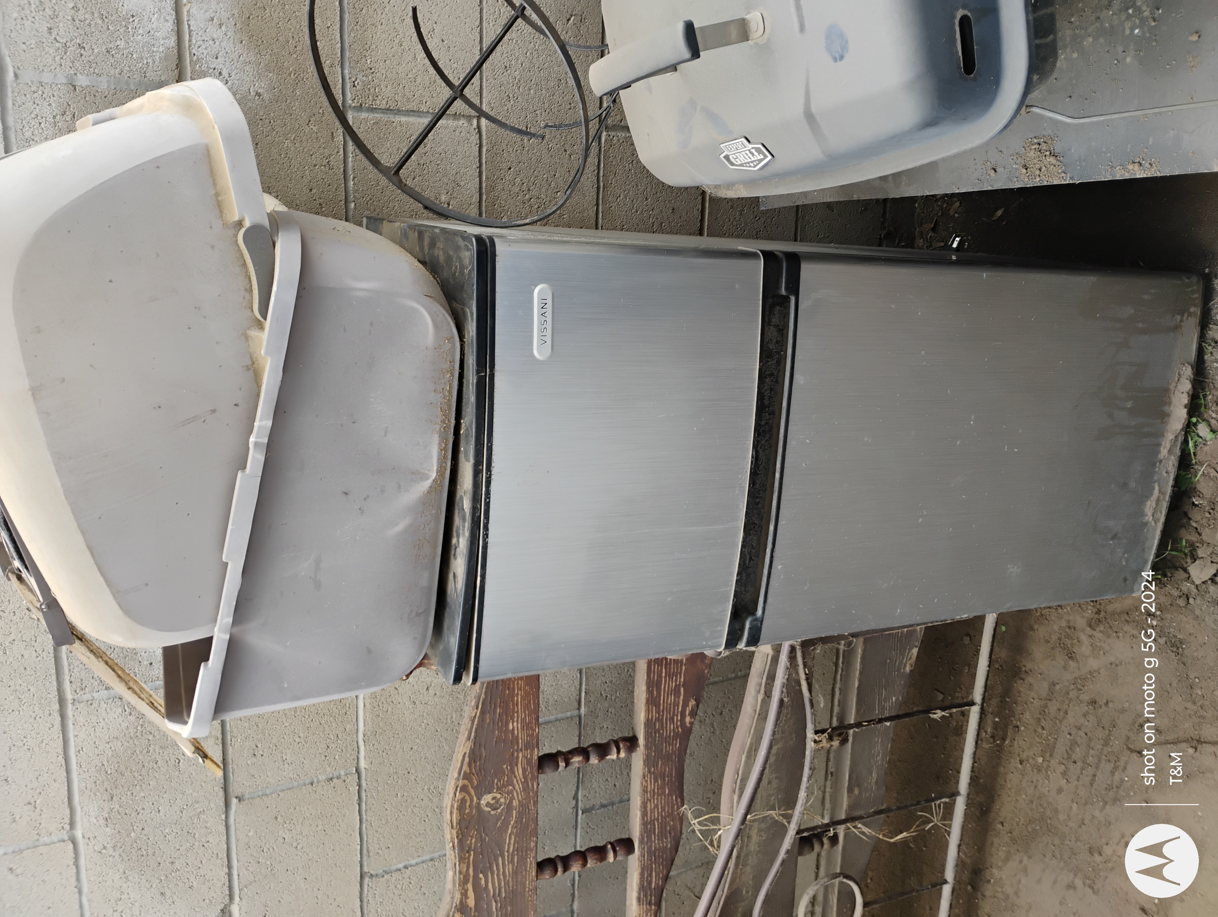 Garage and backyard cleanup